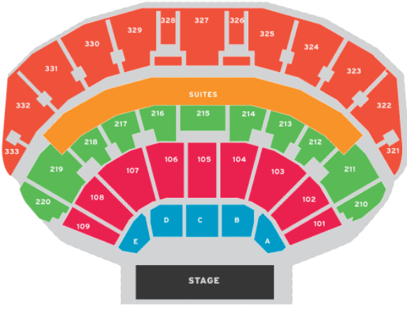 First Direct Arena Leeds Seating Plan
