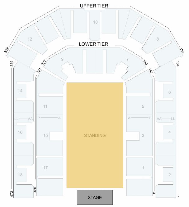M&S Bank Arena Liverpool Seating Plan