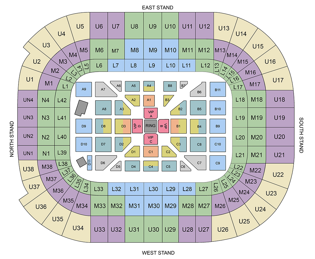 Principality Stadium Cardiff Seating Plan