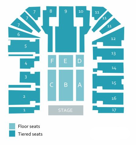 bp pulse LIVE Birmingham Seating Plan