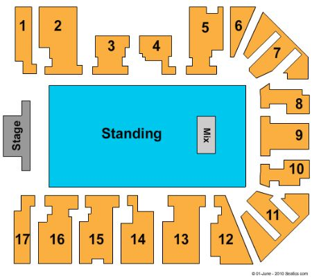bp pulse LIVE Birmingham Seating Plan