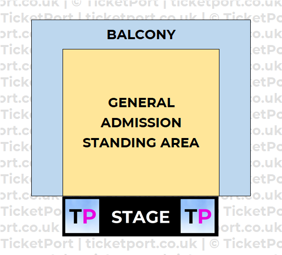 O2 Academy Brixton London Seating Plan